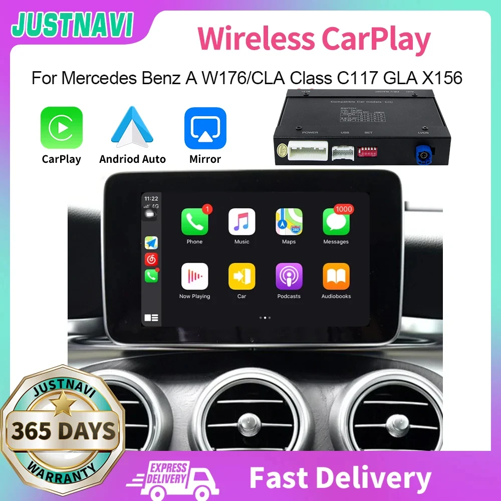 JUSTNAVI Linux беспроводной обучаемый Apple модуль AI Box для Mercedes Benz A W176 CLA Class C117 GLA X156 Mirror Link Carplay AirPlay
JUSTNAVI Linux беспроводной обучаемый Apple модуль AI Box для Mercedes Benz A W176 CLA Class C117 GLA X156 Mirror Link Carplay AirPlay
