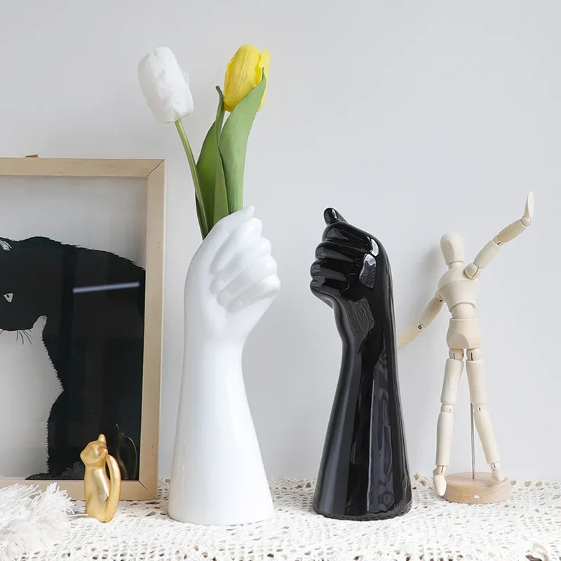Modern Light Luxury Ceramic Vase Ornaments, Living Room Flower Art Decorations, Northern European, Northern Europe, 24cm
Modern Light Luxury Ceramic Vase Ornaments, Living Room Flower Art Decorations, Northern European, Northern Europe, 24cm