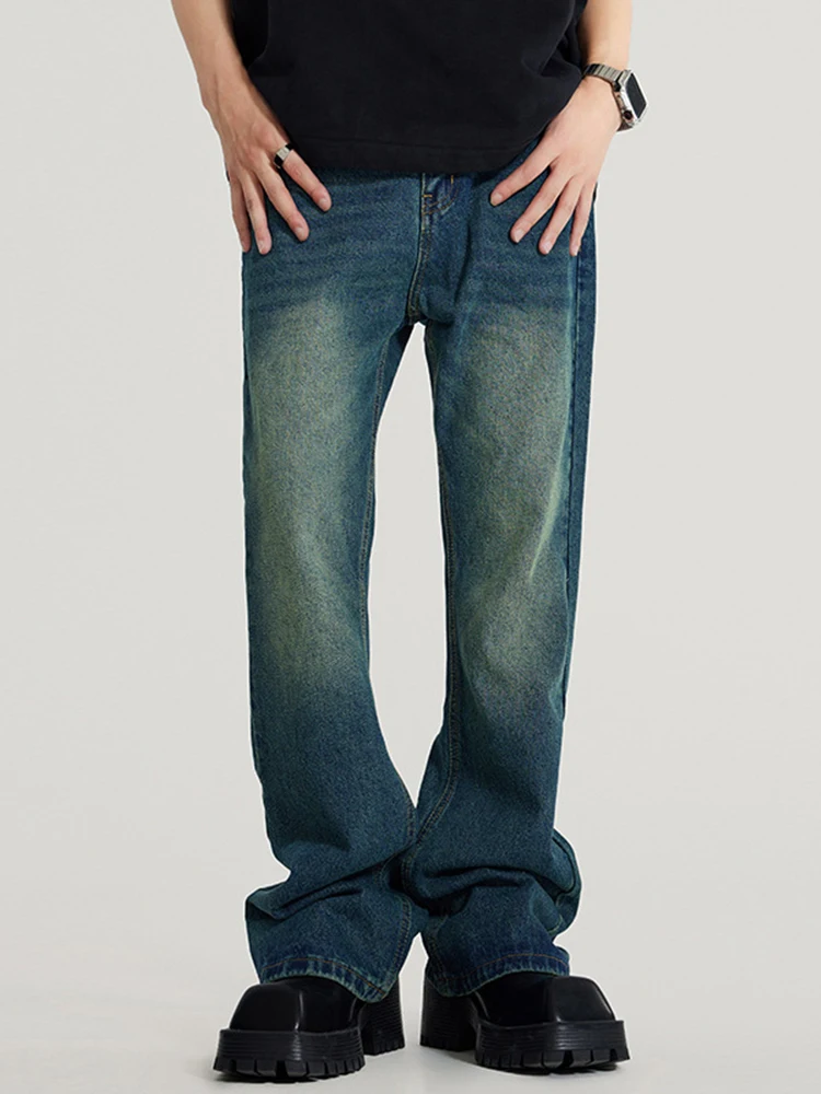YIHANKE High Street Old Washed Retro Jeans Men's American Trendy Brand Loose Straight Leg Mopping Long Pants
YIHANKE High Street Old Washed Retro Jeans Men's American Trendy Brand Loose Straight Leg Mopping Long Pants