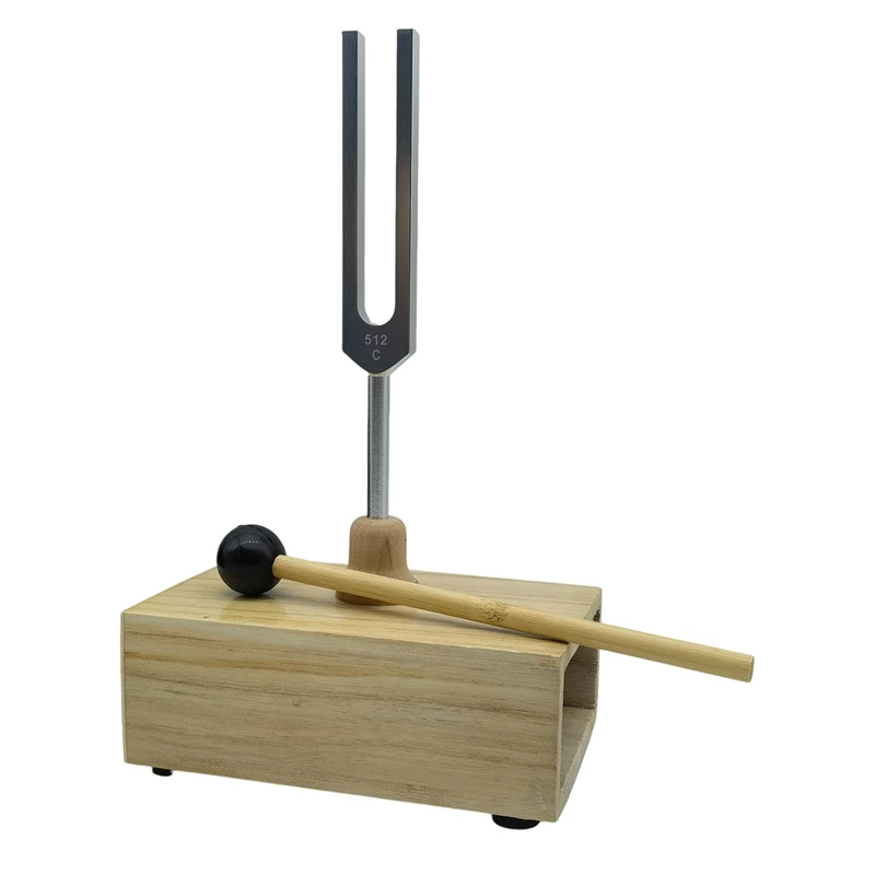 Tuning Fork 512HZ Vibration With Wood Resonator Box Experimental Instrument For Sound Therapy, Yoga, Meditation Easy To Use
Tuning Fork 512HZ Vibration With Wood Resonator Box Experimental Instrument For Sound Therapy, Yoga, Meditation Easy To Use