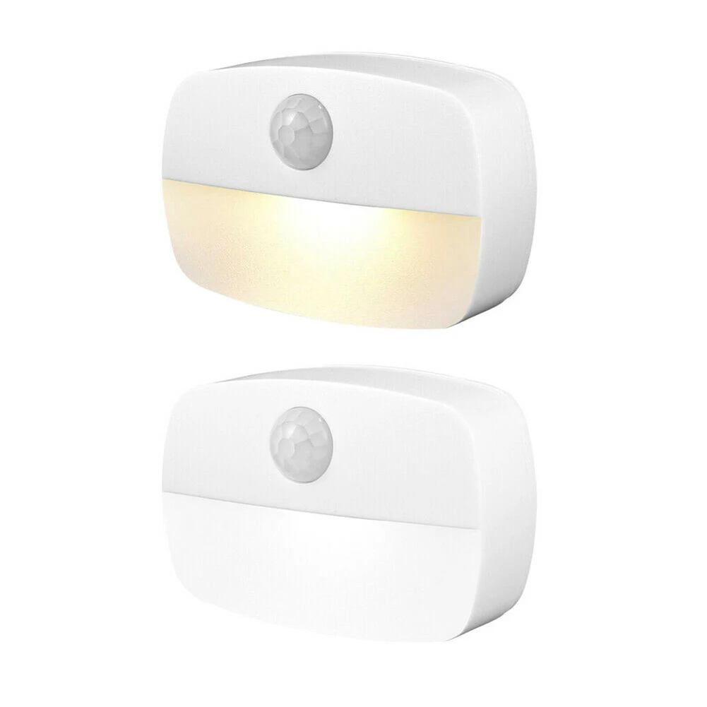 2pcs Bedroom Night Light LED Motion Sensor PIR Night Light Cordless Battery Powered Closet Stair Light
2pcs Bedroom Night Light LED Motion Sensor PIR Night Light Cordless Battery Powered Closet Stair Light
