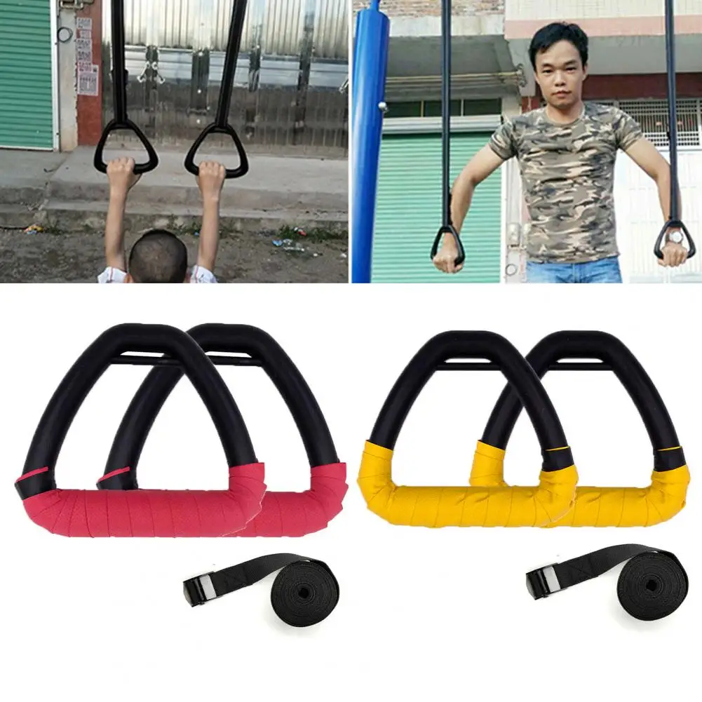Gym Rings 1 Set Widely Use Anti-slip Snap Design Pull Up Strength Training Gym Rings Sports Supply
Gym Rings 1 Set Widely Use Anti-slip Snap Design Pull Up Strength Training Gym Rings Sports Supply