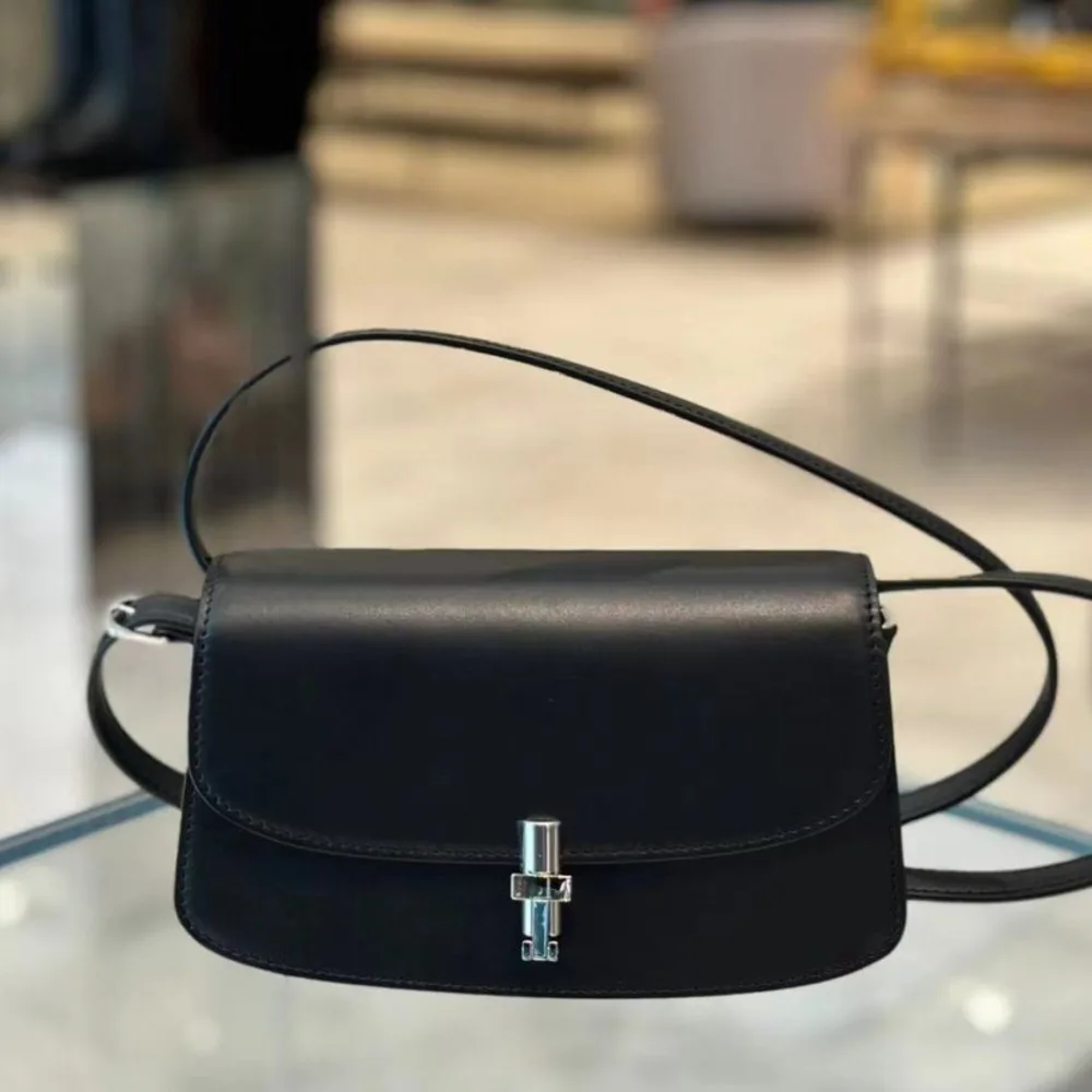

Luxury Brand Women's Shoulder Bag Y2k Leather Saddle Leisure Tofu Underarm Handbag Crossbody Retro Messenger Clutche Commuting