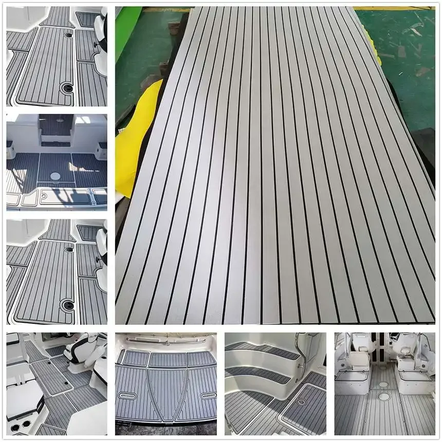 240cm EVA Foam Faux Teak Boat Yacht Decking Sheet Floor Mat Self-Adhesive Marine Flooring Faux Carpet Sticker Non-slip Rug
240cm EVA Foam Faux Teak Boat Yacht Decking Sheet Floor Mat Self-Adhesive Marine Flooring Faux Carpet Sticker Non-slip Rug