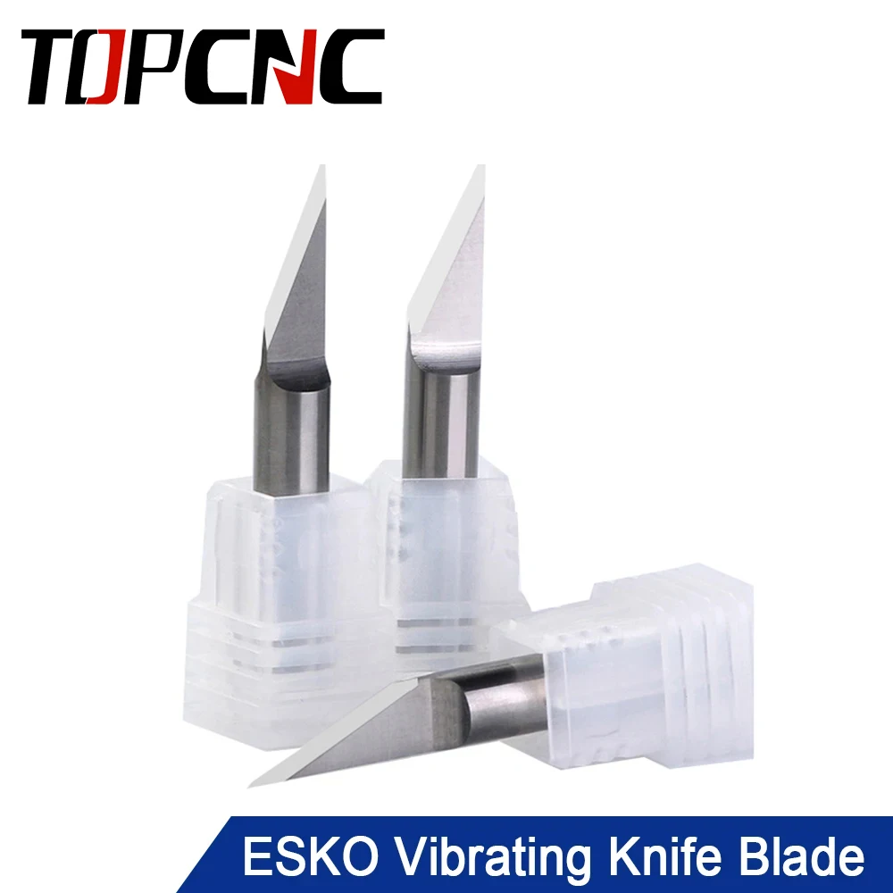 TOPCNC ESKO Single Edge Round Shank 6mm Oscillating Blades Vibrating Knife Blade Tungsten Steel Blade For ESKO CNC Machine
TOPCNC ESKO Single Edge Round Shank 6mm Oscillating Blades Vibrating Knife Blade Tungsten Steel Blade For ESKO CNC Machine