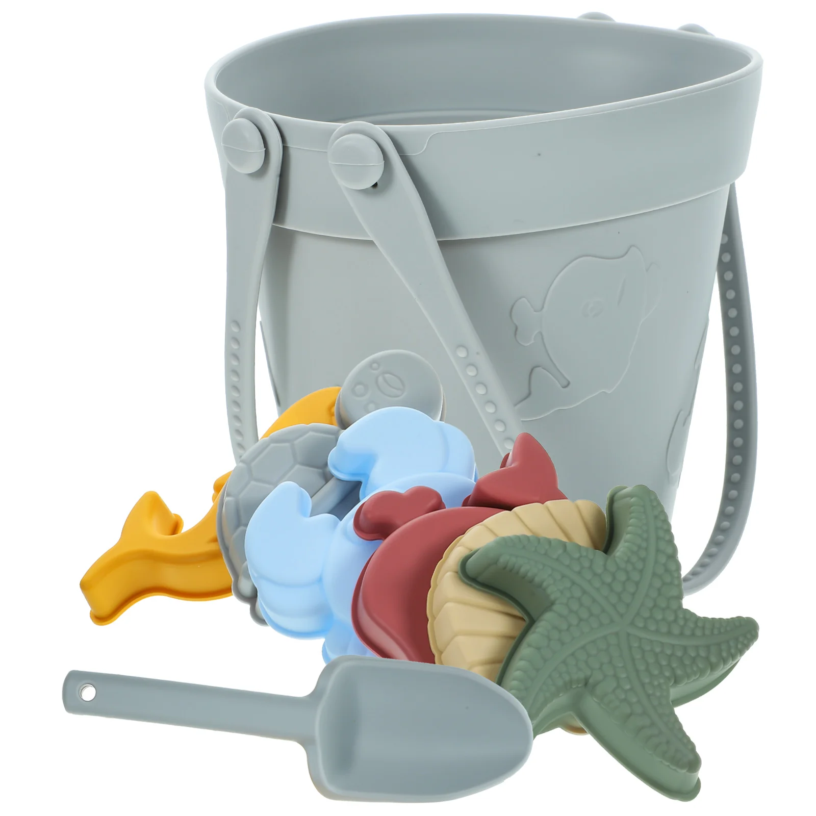 Silicone Beach Toys Ocean Design Sand Bucket Summer Outdoor Kids Plaything Silica Gel Toddler Collapsible
Silicone Beach Toys Ocean Design Sand Bucket Summer Outdoor Kids Plaything Silica Gel Toddler Collapsible