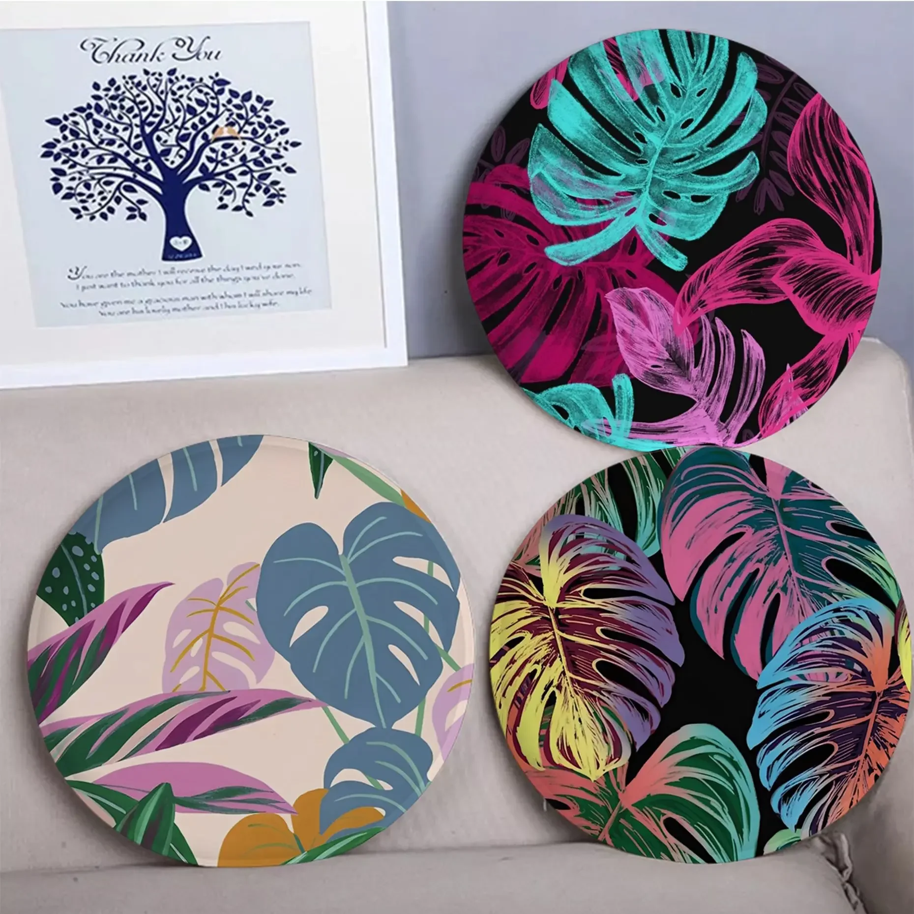 Palm Tree Leaves Cushion Mat Modern Minimalist Style Meditation Cushion Stool Pad Dining Seat Cushion Anti-Slip Decor Tatami
Palm Tree Leaves Cushion Mat Modern Minimalist Style Meditation Cushion Stool Pad Dining Seat Cushion Anti-Slip Decor Tatami