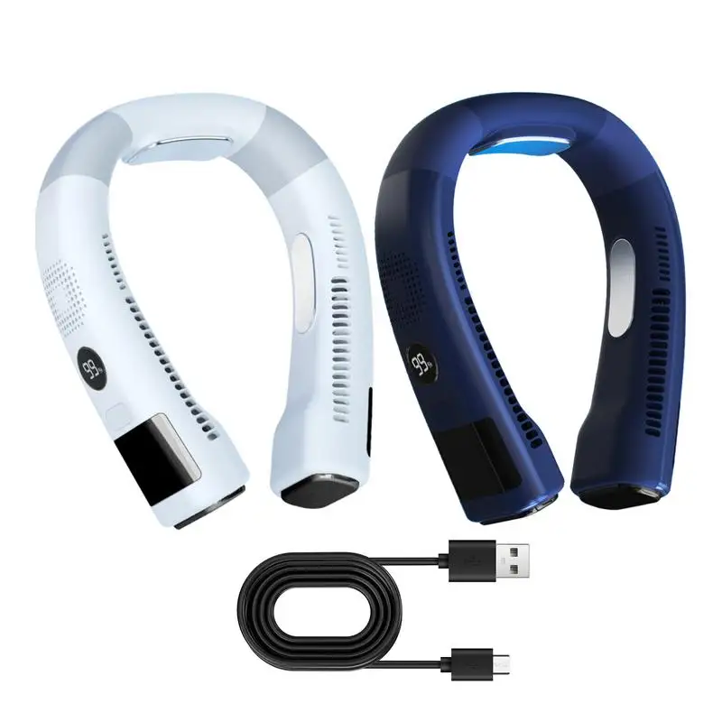 USB Handheld Mini Fan Foldable Portable Neck Hanging Fans 3 Speeds, 2000mAh Battery Personal Wearable Neck Fan Hands-Free
USB Handheld Mini Fan Foldable Portable Neck Hanging Fans 3 Speeds, 2000mAh Battery Personal Wearable Neck Fan Hands-Free