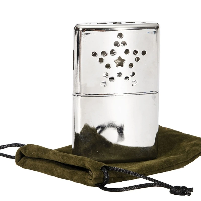 Pocket Warmer Zinc Alloy Ultralight Portable Small Handy Pocket Warmer Indoor 270F
Pocket Warmer Zinc Alloy Ultralight Portable Small Handy Pocket Warmer Indoor 270F
