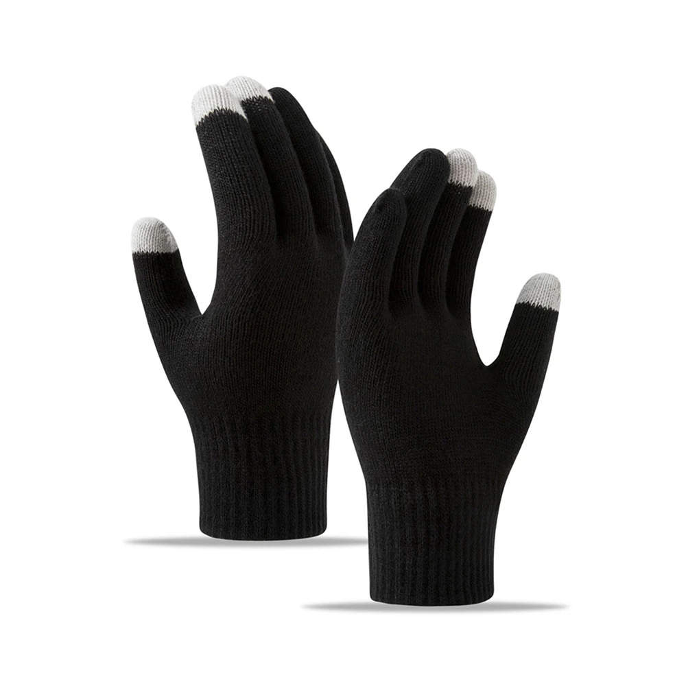 Winter Warm TouchScreen Gloves Women Men Stretch Knitted Mittens Plush Full Finger Outdoor Sport Cycling Gloves Accessories
Winter Warm TouchScreen Gloves Women Men Stretch Knitted Mittens Plush Full Finger Outdoor Sport Cycling Gloves Accessories