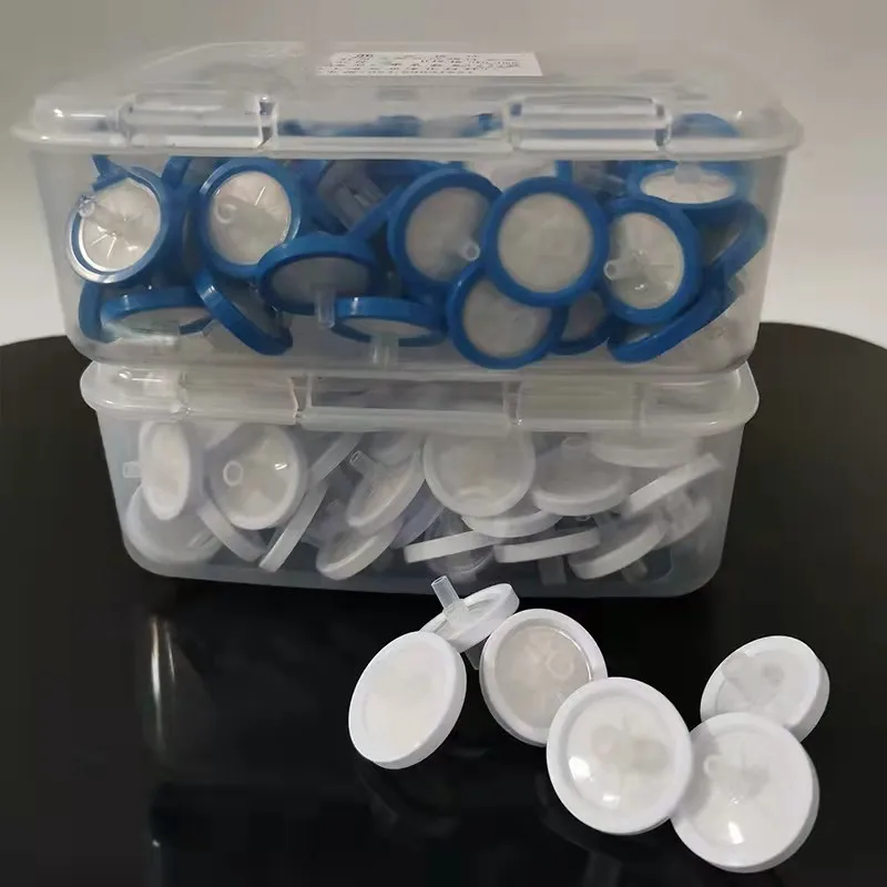 100pcs Lab Large Aperture MCE Microporous Membrane Needle Filter, 13/25mm 1 2 3 5 8um Micron Water-system Syring Filter Head
100pcs Lab Large Aperture MCE Microporous Membrane Needle Filter, 13/25mm 1 2 3 5 8um Micron Water-system Syring Filter Head