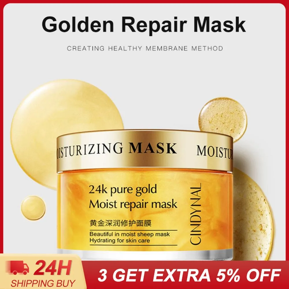 24k Gold Sleeping Mask Moisturizing Deep Cleaning Repair Exfoliating Shrink Pores Whitening Brightening Facial Masks Skin Care
24k Gold Sleeping Mask Moisturizing Deep Cleaning Repair Exfoliating Shrink Pores Whitening Brightening Facial Masks Skin Care