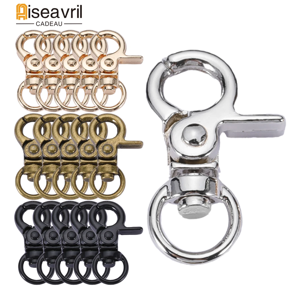 5pcs Trigger Clips Swivel Bolt Snap Hook Lobster Clasps for Leather Craft Bag Strap Belt Webbing Pet Dog Rope Leashes Wholesale
5pcs Trigger Clips Swivel Bolt Snap Hook Lobster Clasps for Leather Craft Bag Strap Belt Webbing Pet Dog Rope Leashes Wholesale
