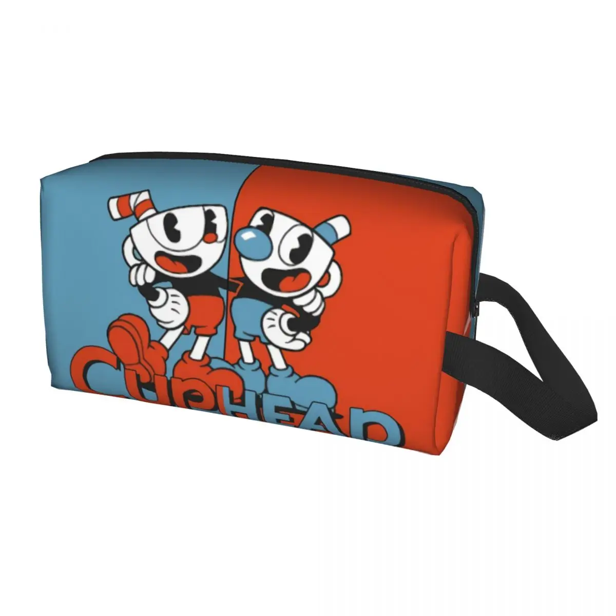 Custom Cute Cuphead Mugman Travel Cosmetic Bag for Women Cartoon Game Makeup Toiletry Organizer Lady Beauty Storage Dopp Kit
Custom Cute Cuphead Mugman Travel Cosmetic Bag for Women Cartoon Game Makeup Toiletry Organizer Lady Beauty Storage Dopp Kit