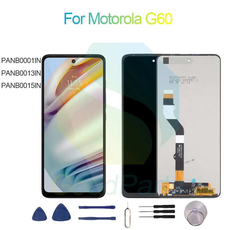 ЖК-экран для Motorola G60 6,8 "PANB0001/13/15IN G60, сенсорный дигитайзер в сборе, замена
ЖК-экран для Motorola G60 6,8 "PANB0001/13/15IN G60, сенсорный дигитайзер в сборе, замена