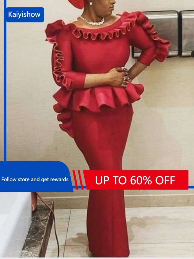 Elegant Dress Women For Wedding Party Red Strapless Backless Sheath High Waist Mermaid Split For Evening Dinner Vestidos Mujer
Elegant Dress Women For Wedding Party Red Strapless Backless Sheath High Waist Mermaid Split For Evening Dinner Vestidos Mujer