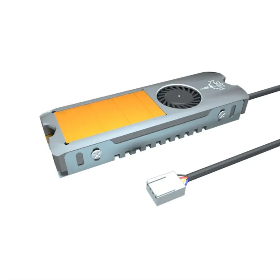 Радиатор охлаждения JEYI, для M.2, 2280, SSD, NVMe, NGFF, с вентилятором с регулятором температуры
Радиатор охлаждения JEYI, для M.2, 2280, SSD, NVMe, NGFF, с вентилятором с регулятором температуры