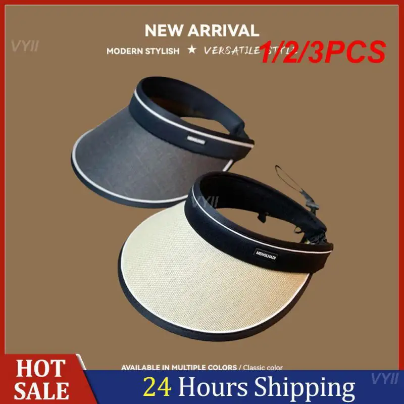1/2/3PCS Hollow Top Rod Ultraviolet-proof Mens And Womens Styles Sun Hat Hats Empty Top Hat Non Irritating Adjustable Sunshade
1/2/3PCS Hollow Top Rod Ultraviolet-proof Mens And Womens Styles Sun Hat Hats Empty Top Hat Non Irritating Adjustable Sunshade