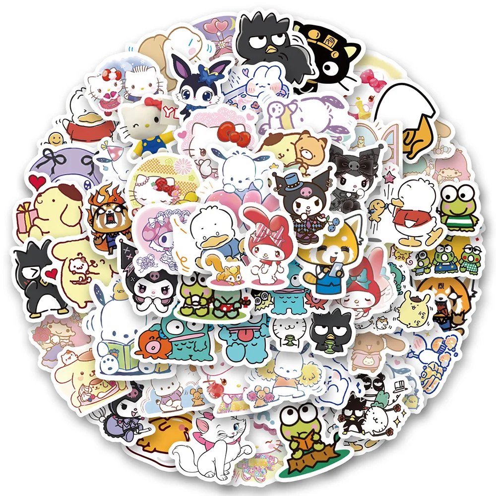 10/30/50/100 шт Смешанные аниме-наклейки Sanrio, милые мультяшные наклейки Hello Kitty My Melody, телефон, чемодан, скейтборд, граффити, наклейка
10/30/50/100 шт Смешанные аниме-наклейки Sanrio, милые мультяшные наклейки Hello Kitty My Melody, телефон, чемодан, скейтборд, граффити, наклейка