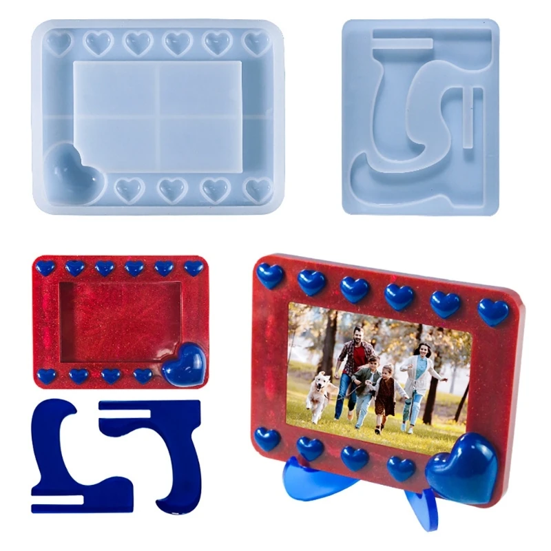 Heart Shaped Silicone Clay Molds Jewelry Tool Silicone Photo Frame Moulds Epoxy Resin Silicone Moulds for Making Jewelry
Heart Shaped Silicone Clay Molds Jewelry Tool Silicone Photo Frame Moulds Epoxy Resin Silicone Moulds for Making Jewelry