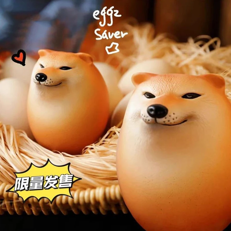 

Decompression Shapeable Dog Eggs Soft Glue Slow Rebound Doll Toy Cute Funny Trick Gift Fidget Stress Toys