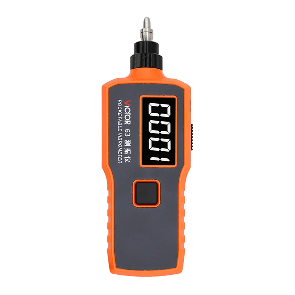 Vibration Meter VICTOR VC63/63A/B Digital display large screen integrated pocket size instrument for vibration measurement
Vibration Meter VICTOR VC63/63A/B Digital display large screen integrated pocket size instrument for vibration measurement