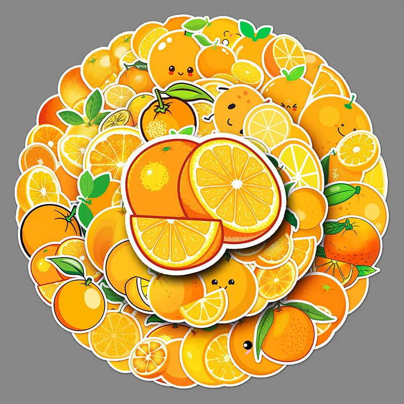 50Sheets Cute Creative Fruit Cartoon Orange Doodle Stickers Suitcase Helmet Refrigerator Notebook Stickers Children's Gift Toys
50Sheets Cute Creative Fruit Cartoon Orange Doodle Stickers Suitcase Helmet Refrigerator Notebook Stickers Children's Gift Toys