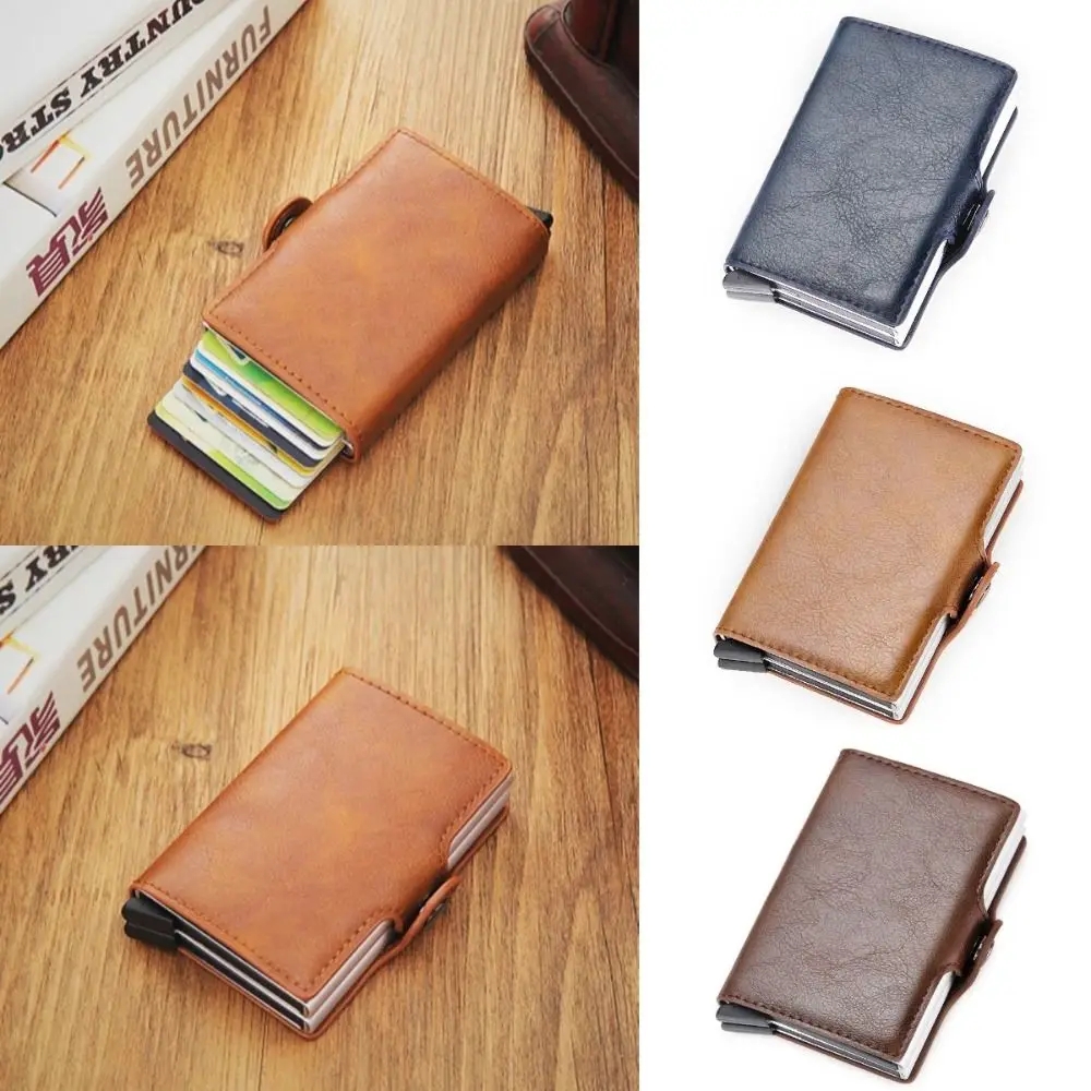 

Multi-position Rfid Card Bag Business Contracted Leisure Men's Hand Bag Classics Soft Men Coin Pocket Pocket Purse