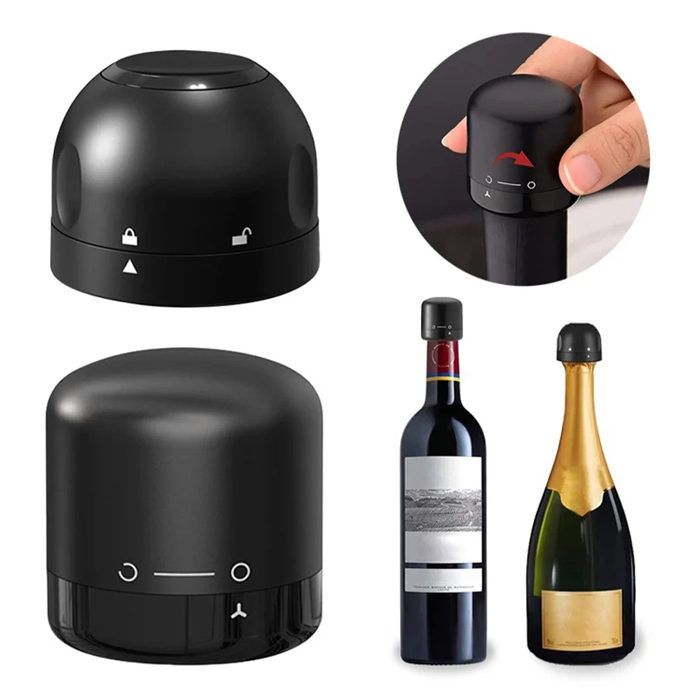 New Vacuum Red Wine Bottle Cap Silicone Sealed Champagne Stoppers Leakproof Wine Bottle Stopper Sealing Cap For Home Bar Tools
New Vacuum Red Wine Bottle Cap Silicone Sealed Champagne Stoppers Leakproof Wine Bottle Stopper Sealing Cap For Home Bar Tools