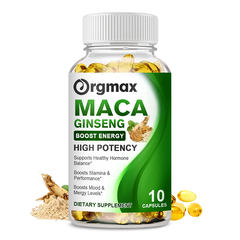 Ginseng Maca Capsule for Hormone Balance Immune&Skin Beauty Health Male Reproductive Performance Sleep Quality Free Shipping
Ginseng Maca Capsule for Hormone Balance Immune&Skin Beauty Health Male Reproductive Performance Sleep Quality Free Shipping