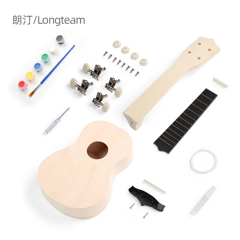 Paintable Ukulele DIY Set, Ukulele Handwork Set with Installation Tools Wooden DIY Assembly Ukri Children's Painting
Paintable Ukulele DIY Set, Ukulele Handwork Set with Installation Tools Wooden DIY Assembly Ukri Children's Painting