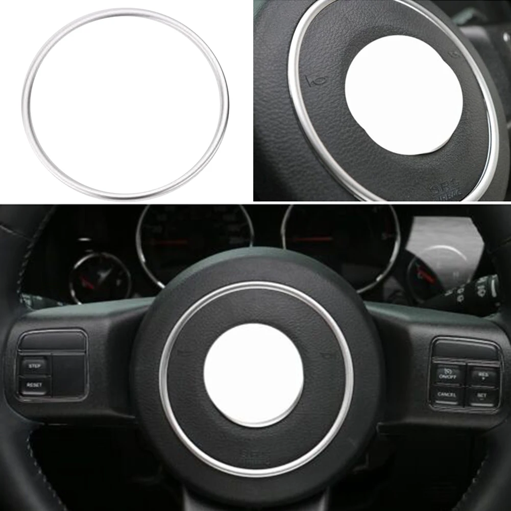 Silver Steering Wheel Center Trim Ring for Jeep Wrangler Patriot Compass – Adds a Touch of Elegance Premium Material
Silver Steering Wheel Center Trim Ring for Jeep Wrangler Patriot Compass – Adds a Touch of Elegance Premium Material