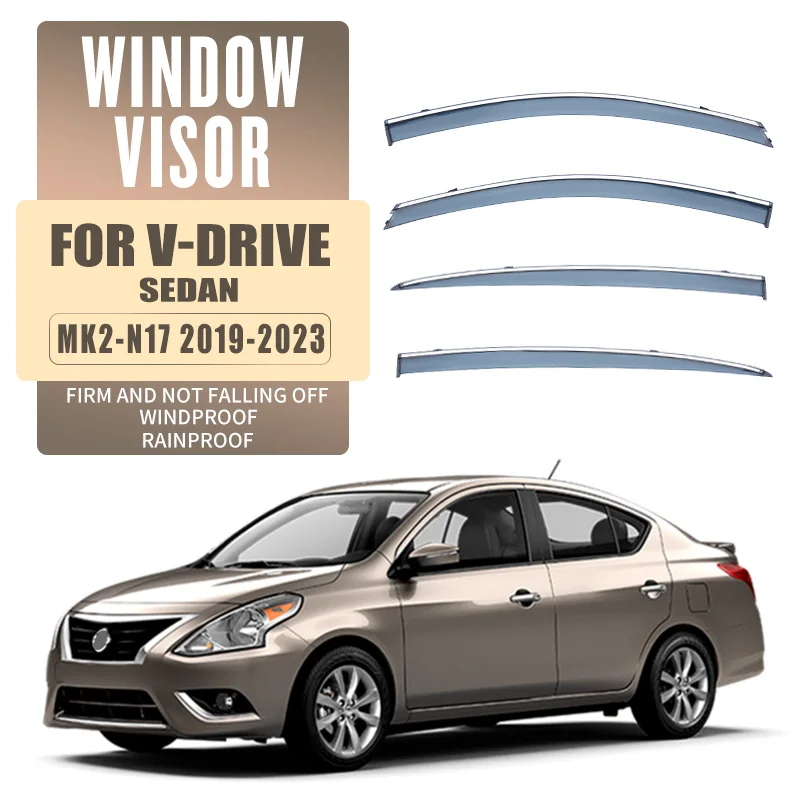 For NISSAN V-Drive N17 2019-2023 Present Plastic Window Visor Vent Shades Sun Rain Deflector Guardv For NISSAN V-Drive N17
For NISSAN V-Drive N17 2019-2023 Present Plastic Window Visor Vent Shades Sun Rain Deflector Guardv For NISSAN V-Drive N17