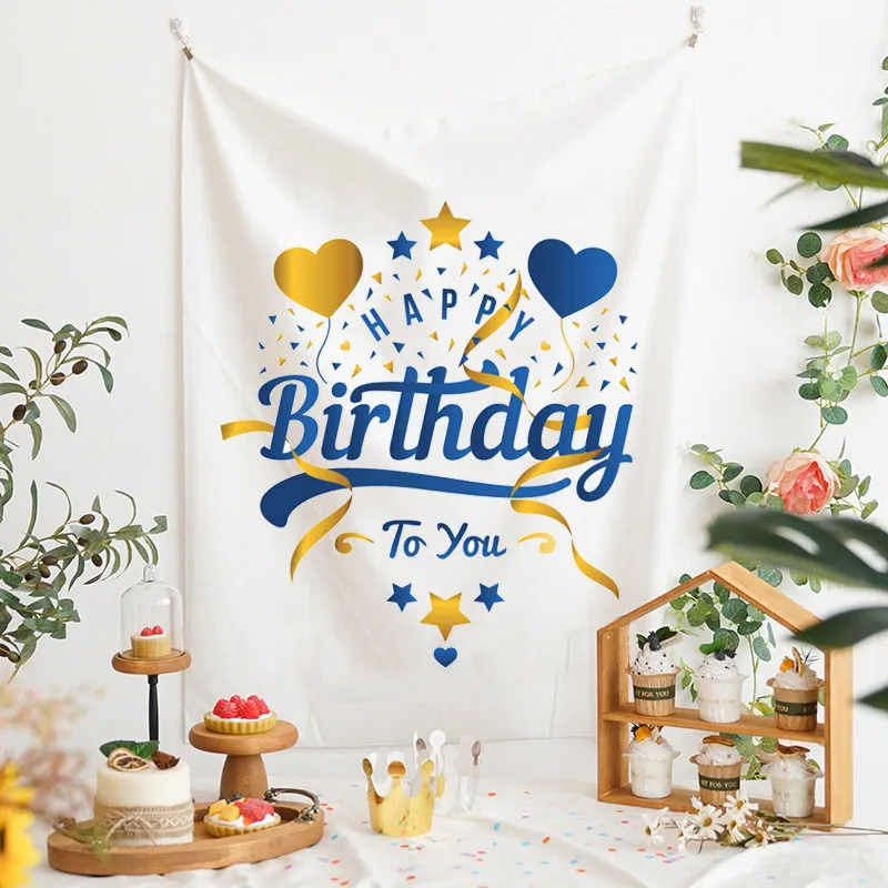 Cute Happy Birthday Party Decorations Wall Tapestry South Korea Backdrop UK Pretty Wedding Girls Room Send Installation Package
Cute Happy Birthday Party Decorations Wall Tapestry South Korea Backdrop UK Pretty Wedding Girls Room Send Installation Package