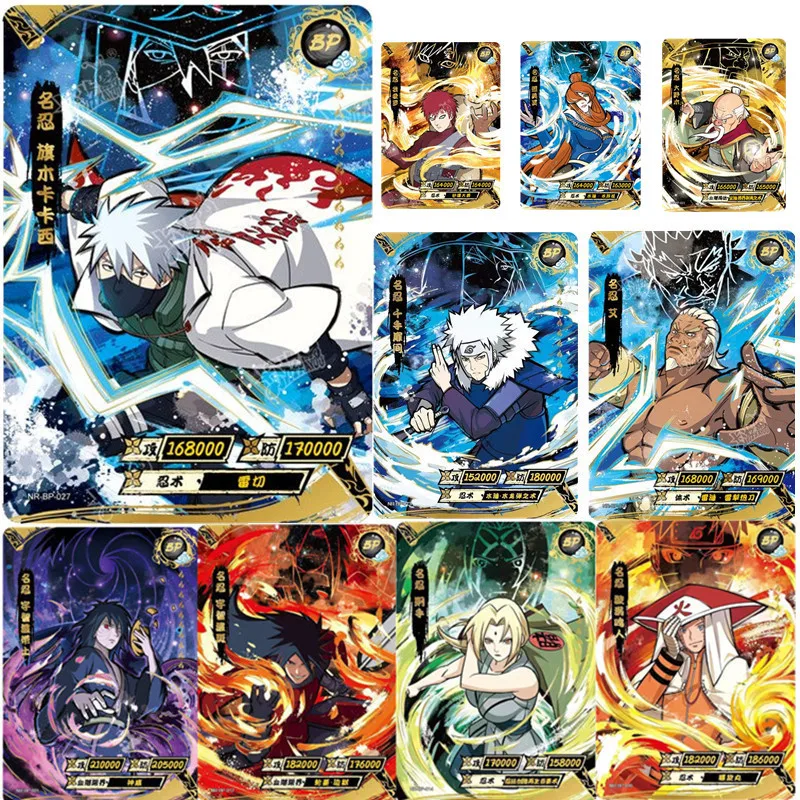 

NEW KAYOU Genuine Naruto Card BP Full Series 27PCS Rare Uzumaki Naruto Sasuke Kakashi Haruno Sakura Collection Card Boy Toy Gift