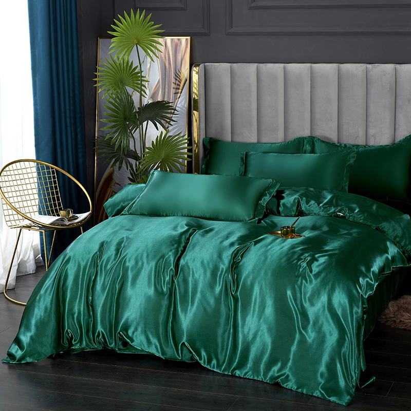 High-end Satin Duvet Cover Queen Quilt Cover Full Twin King Size Quilt Cover 230*260 No Pillowcase Does Not Include Any Filler
High-end Satin Duvet Cover Queen Quilt Cover Full Twin King Size Quilt Cover 230*260 No Pillowcase Does Not Include Any Filler