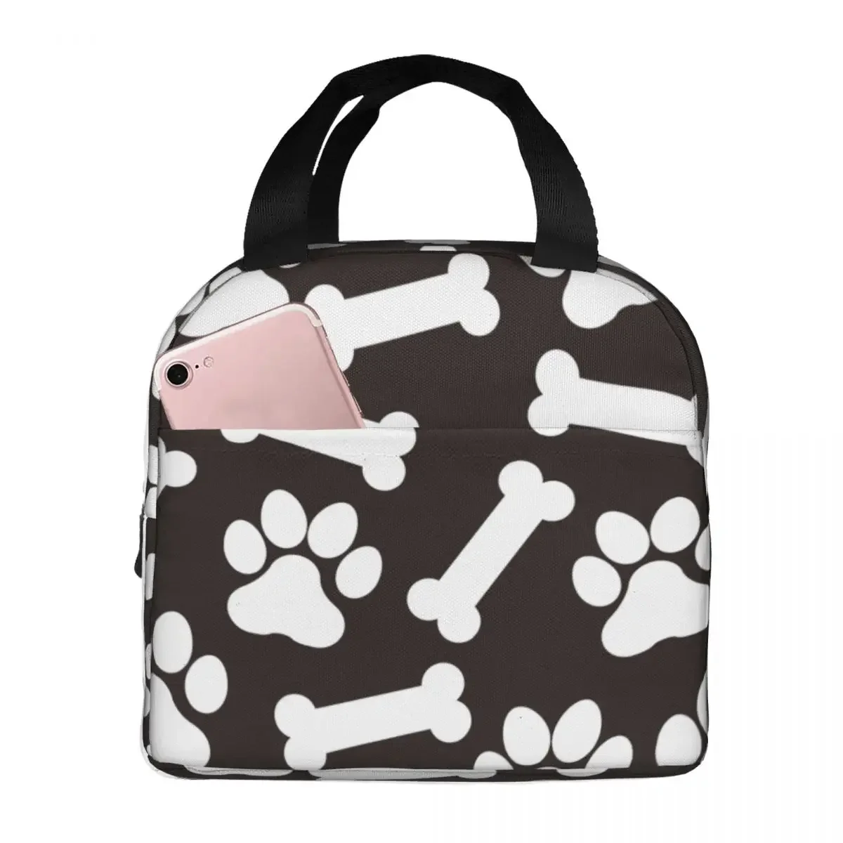Cute Animal Paw Pattern Lunch Bags Portable Insulated Canvas Cooler Bags Thermal Cold Food Picnic Lunch Box for Women Kids
Cute Animal Paw Pattern Lunch Bags Portable Insulated Canvas Cooler Bags Thermal Cold Food Picnic Lunch Box for Women Kids