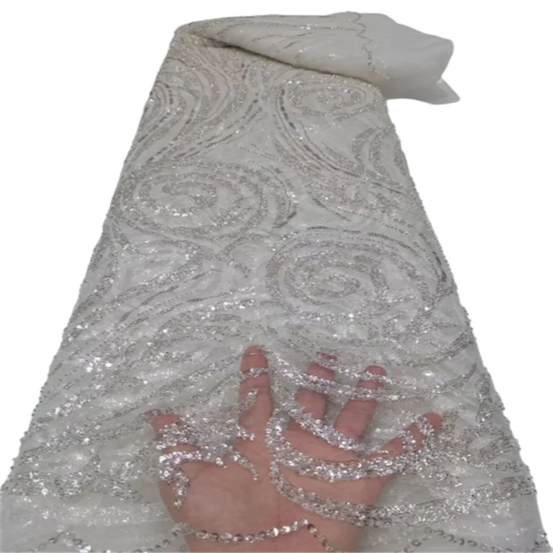 Высококачественная блестящая хлопковая швейцарская белая аппликация, стереоскопическая искусственная африканская модель для платья 5 ярдов
Высококачественная блестящая хлопковая швейцарская белая аппликация, стереоскопическая искусственная африканская модель для платья 5 ярдов