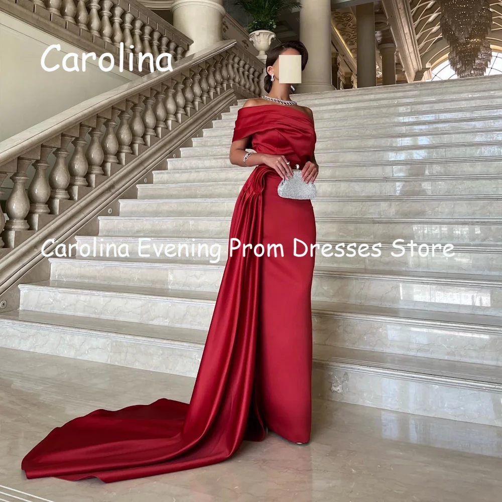 Carolina Satin Mermaid One-shoulder Ruffle Prom Gown Floor Length Saudi Evening Formal Elegant Party Dress for Women 2023
Carolina Satin Mermaid One-shoulder Ruffle Prom Gown Floor Length Saudi Evening Formal Elegant Party Dress for Women 2023