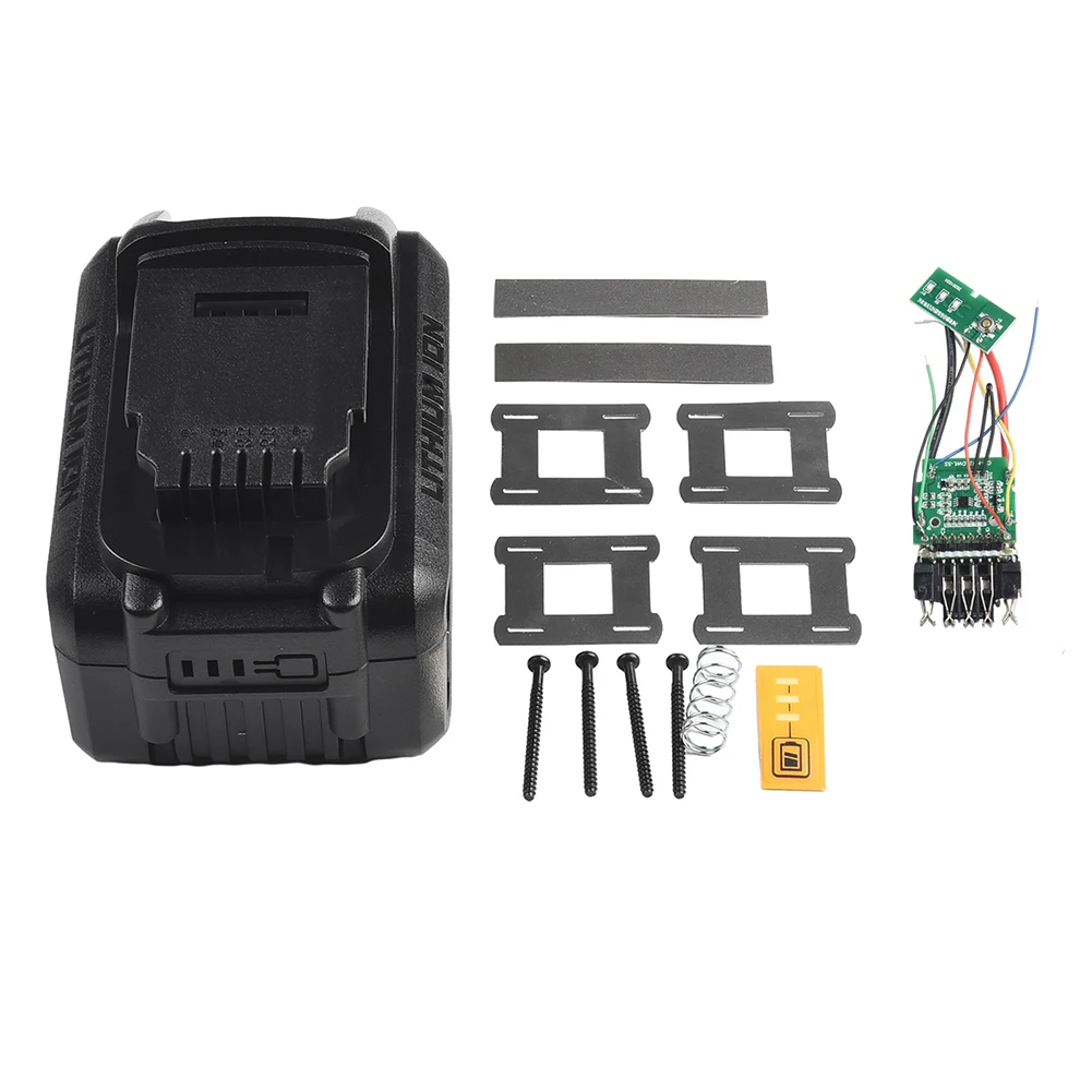 1set DCB200 Li-Ion Battery Plastic Case PCB Charging Protection Circuit Board Box Shell For 18V Battery
1set DCB200 Li-Ion Battery Plastic Case PCB Charging Protection Circuit Board Box Shell For 18V Battery