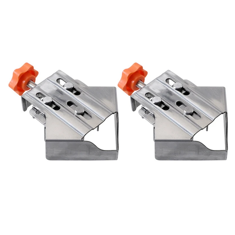 

Carpenter Quick Positioning Clamp For Wood Panel Splicing 90 Degree Right Angle Fixing Clip Right Angle Clamp-Closed