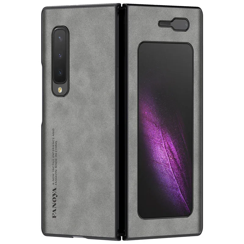 For Samsung Galaxy Fold Fold1 F900F Case PU Leather Surface Hard PC Back Cover Matte Shockproof Case for Samsung Fold1 5G F907F
For Samsung Galaxy Fold Fold1 F900F Case PU Leather Surface Hard PC Back Cover Matte Shockproof Case for Samsung Fold1 5G F907F