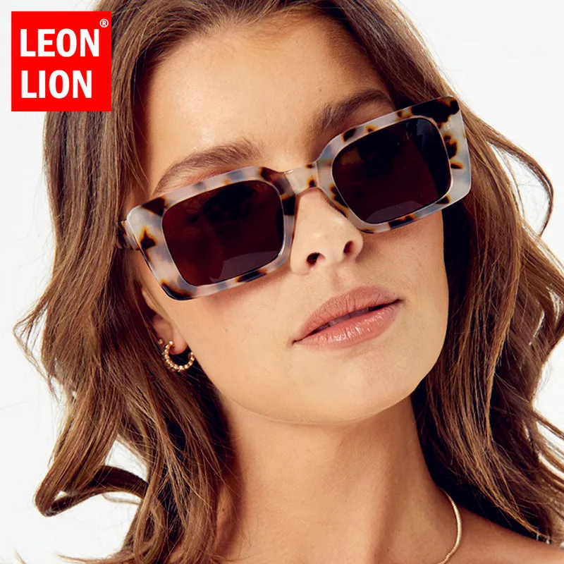 LeonLion 2023 Vintage Rectangle Sunglasses Women Square Leopard Sun Glasses Female Shades Eyewear Women/Men Mirror Oculos De Sol
LeonLion 2023 Vintage Rectangle Sunglasses Women Square Leopard Sun Glasses Female Shades Eyewear Women/Men Mirror Oculos De Sol