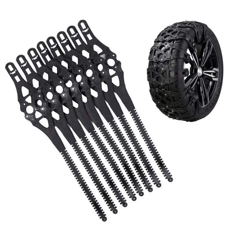 Snow Chains Adjustable Portable Tire Snow Chains For Tire Width 6-12in 8PCS Anti Slip Snow Chains For Car SUV Truck Travel On
Snow Chains Adjustable Portable Tire Snow Chains For Tire Width 6-12in 8PCS Anti Slip Snow Chains For Car SUV Truck Travel On