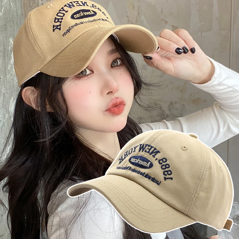 1pc Fashion Solid Color 1989 NEW YORK American Embroidered Baseball Caps for Women Men Casual Unisex Adjustable Cotton Visor Hat
1pc Fashion Solid Color 1989 NEW YORK American Embroidered Baseball Caps for Women Men Casual Unisex Adjustable Cotton Visor Hat