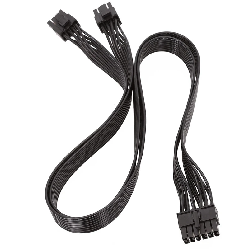NEW-PSU Graphics Card Line 12Pin To Dual 8Pin(6+2) PCI-E Modular Power Cable For Seasonic P-860 P-1000 X-1050 (60Cm)
NEW-PSU Graphics Card Line 12Pin To Dual 8Pin(6+2) PCI-E Modular Power Cable For Seasonic P-860 P-1000 X-1050 (60Cm)