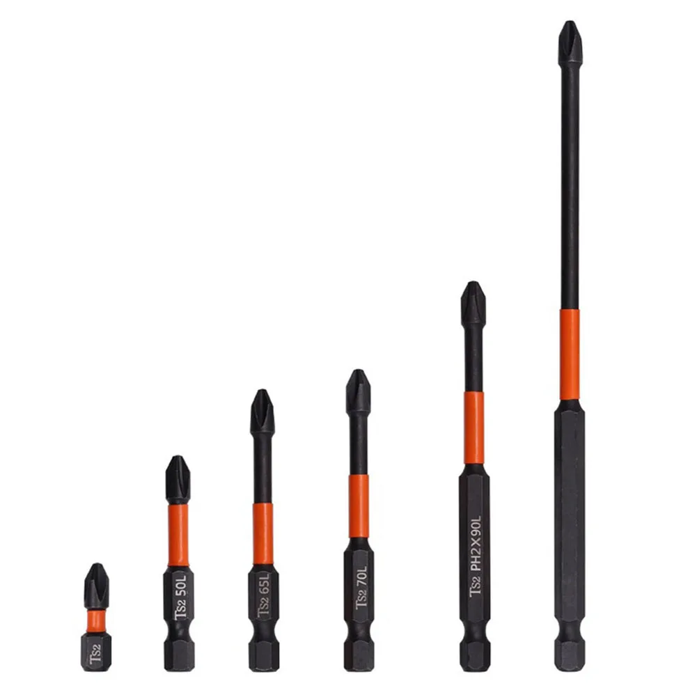 6pcs PH2 Magnetic Cross Screwdriver Bit Set Impact Batch Head Hardness Drill Screw Bits Electric Screwdriver Bit 25-150mm
6pcs PH2 Magnetic Cross Screwdriver Bit Set Impact Batch Head Hardness Drill Screw Bits Electric Screwdriver Bit 25-150mm