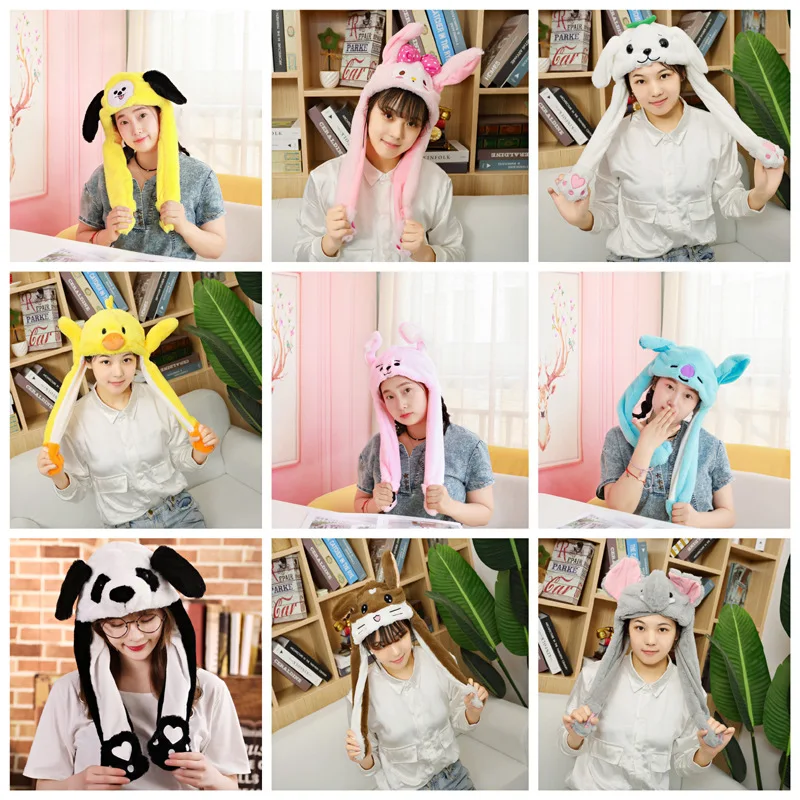 Rabbit Hat Ear Moving Jumping Hat Funny Bunny Plush Hat Cap for Women Girls, Cosplay Christmas Party Holiday Hat
Rabbit Hat Ear Moving Jumping Hat Funny Bunny Plush Hat Cap for Women Girls, Cosplay Christmas Party Holiday Hat