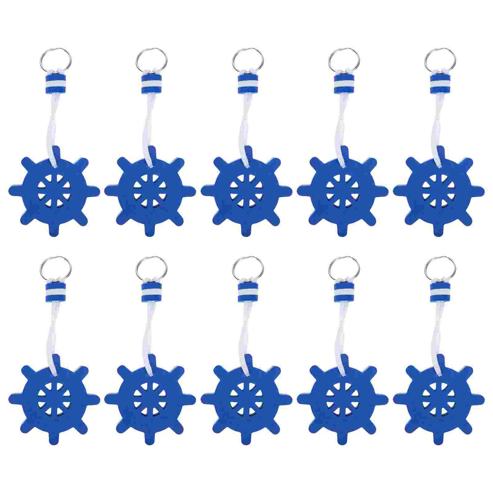 10pcs Floating Keychains EVA Froth Key Chains for Water Sports Key Hanging Decors (Blue)
10pcs Floating Keychains EVA Froth Key Chains for Water Sports Key Hanging Decors (Blue)