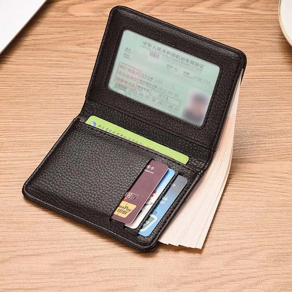 

Ультратонкий кошелек с несколькими отделениями для наличных и кредитных карт, миниатюрная сумка для денег, удостоверения личности, монет, мужской бумажник, держатель для визиток